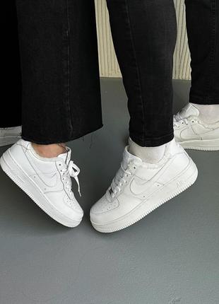 Nike air force low white winter