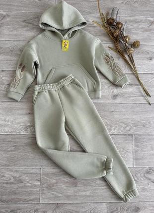 Костюм теплий на дівчинку