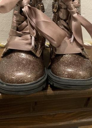 Осенние демисезоны сапожки ботинки next 20 р 13 см по стельке3 фото