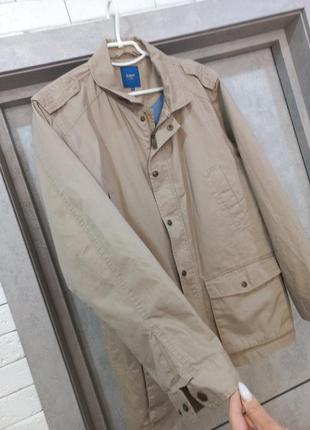 Очень качественная, стильная, 100%коттон, мужская куртка парка, демисизон4 фото