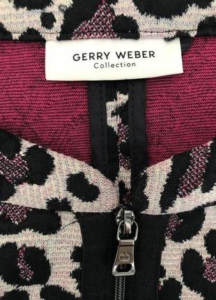 Эффектный яркий трикотажный жакет от gerry weber, размер 40, укр 46-484 фото