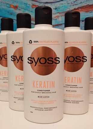 Кондиціонер syoss keratin