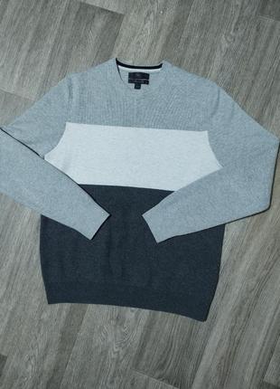 Мужской свитер / m&s / кофта / свитшот / мужская одежда / серый джемпер /