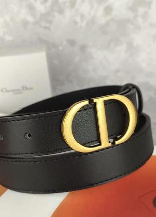Ремень пояс женский кожаный в стиле dior / ремінь пояс жіночий в стилі dior