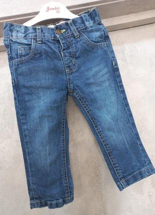 Фирменные, жаркие, стильные джинсы на мальчика 12-18 месяцев2 фото