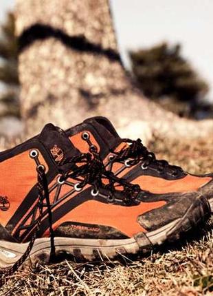 26-26,5 см непромокальні ультралегкі трекінгові черевики timberland1 фото
