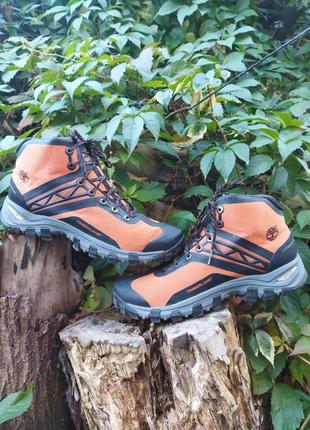26-26,5 см непромокальні ультралегкі трекінгові черевики timberland6 фото