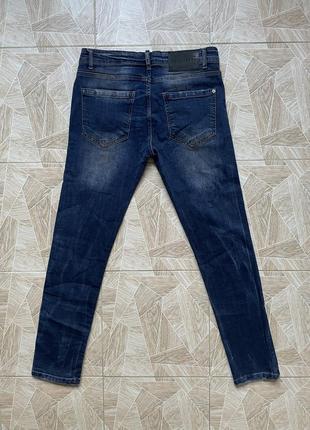 Джинсовые штаны italy rare dsquared2 distressed jeans denim skinny pants2 фото