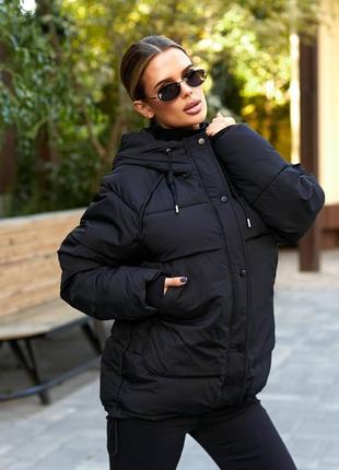 Стильная зимняя курточка высокого качества gl-1136 фото