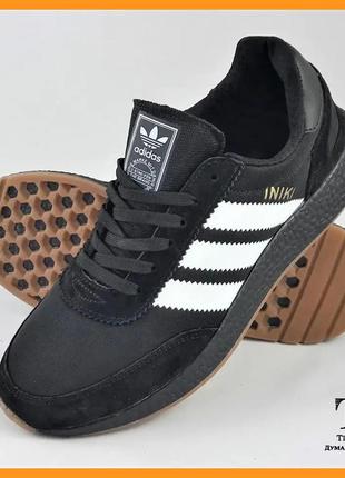 Кросівки ad!das iniki runner boost чорні жіночі адідас (розміри: 37,38)