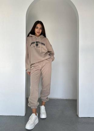 Женский спортивный костюм на флисе, теплый костюм,женский спортивный костюм на флисе, тягучий костюм, прогулочный костюмчик, прогулочный костюмчик