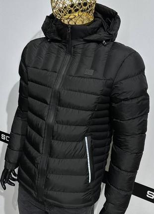 Sale!!человечья теплая демисезонная куртка hugo boss(межого босс)3 фото