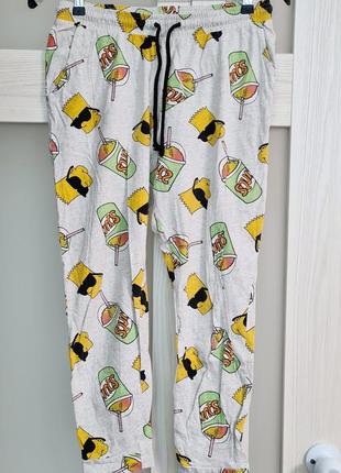 Штаны для дома для сна пижамные the simpsons