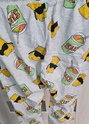 Штаны для дома для сна пижамные the simpsons2 фото