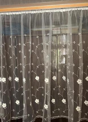 Короткі тюлі для дому