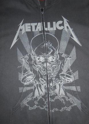 Худи толстовка metallica/vintage/bravado/рок мерч3 фото