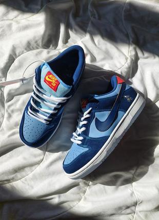 Крутые популярные кроссовки унисекс nike sb dunk why so sad