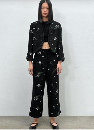 Костюм жен.zara пиджак р.xs(160/80a)+брюки р.xs(160/62a)