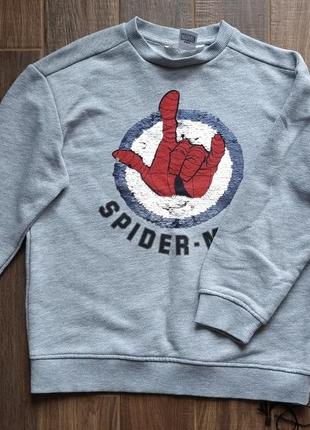 Стильный свитшот, свитер mango spider man2 фото