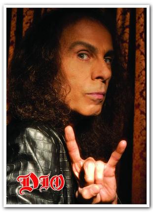Dio - рок группа плакат