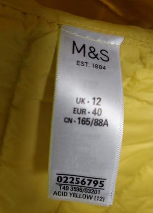 Нова пухова жилетка m&amp;s4 фото