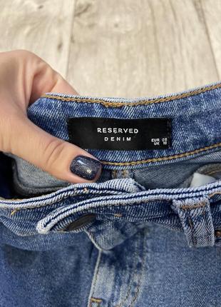 Базові джинси висока посадка reserved розмір 38-404 фото