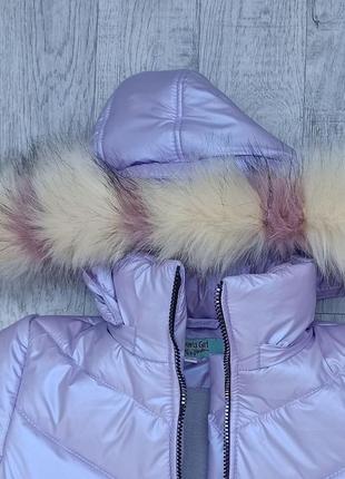 Пуховик зимова подовжена куртка пальто3 фото