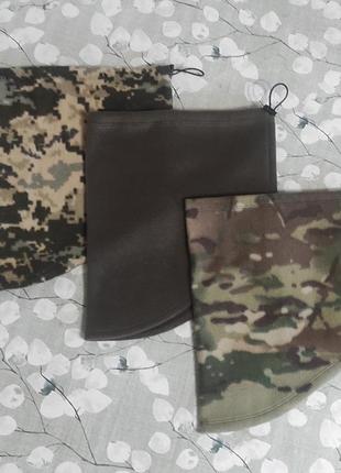 Баф/ хомут з фліса (240г/ м щільність), піксель,хакі, мультікам опт і роздріб