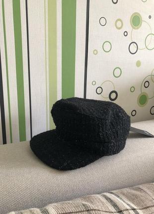 Новая шапка кепка кеппи шляпа черный берет new yorker