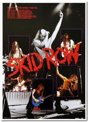 Skid row - плакат