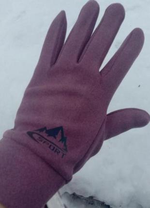 Теплі, зимові, термо перчатки рукавички1 фото
