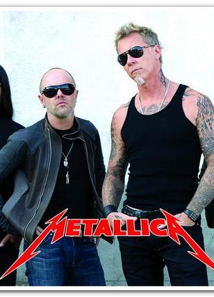 Metallica — американская метал-группа постер