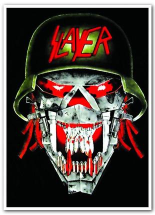 Slayer — американская метал группа (постер)