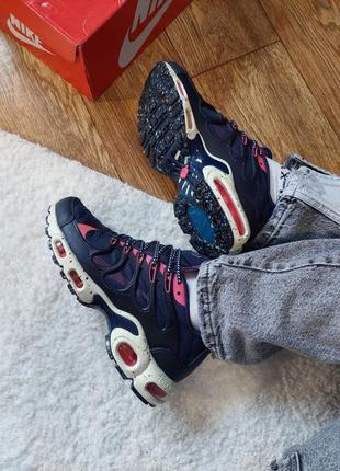 Кроссовки nike air max tn terrackape plus blue baige pink5 фото