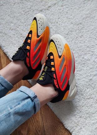 Кроссовки adidas ozelia orange6 фото