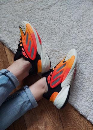 Кроссовки adidas ozelia orange2 фото