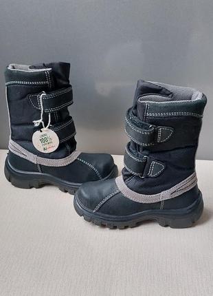 Детские зимние ботинки naturino 25 размер 16 см.3 фото