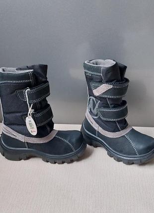 Детские зимние ботинки naturino 25 размер 16 см.2 фото