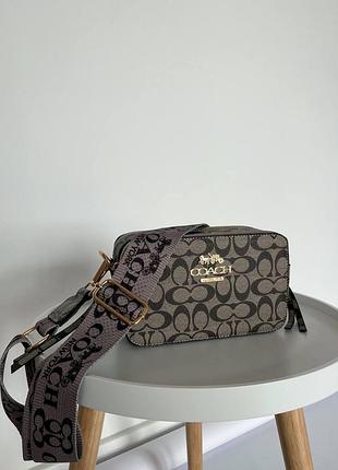 Сумочка coach snapshot mokko