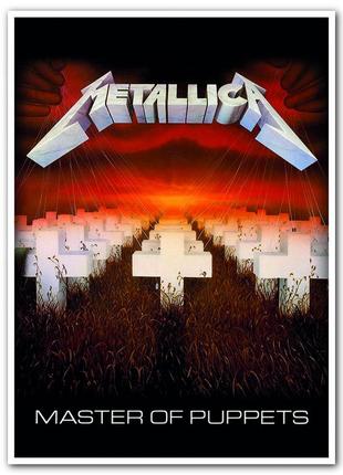 Metallica — американская метал-группа постер