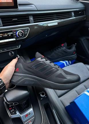 Мужские кроссовки adidas cloudfoam termo black red