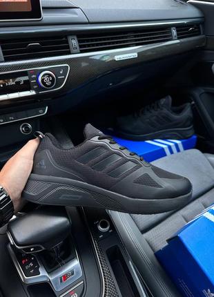 Мужские кроссовки adidas cloudfoam termo all black