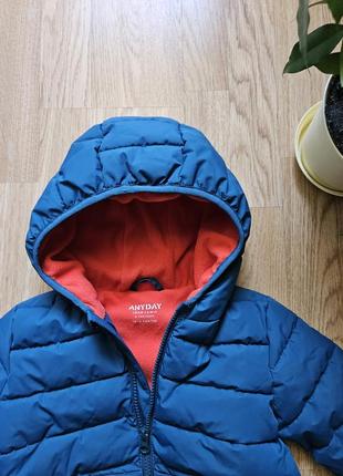 Детская курточка на флисе и синтепоне 12-18миселка2 фото