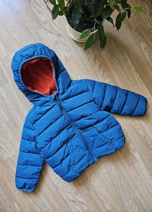 Детская курточка на флисе и синтепоне 12-18миселка1 фото