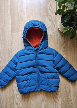 Детская курточка на флисе и синтепоне 12-18миселка3 фото