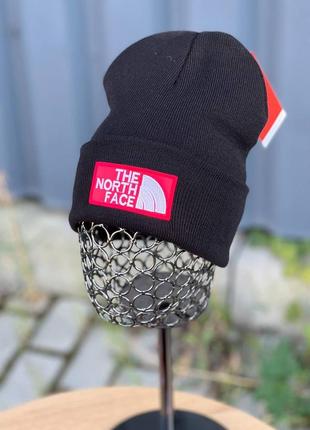 Шапки унісекс the north face чорна
