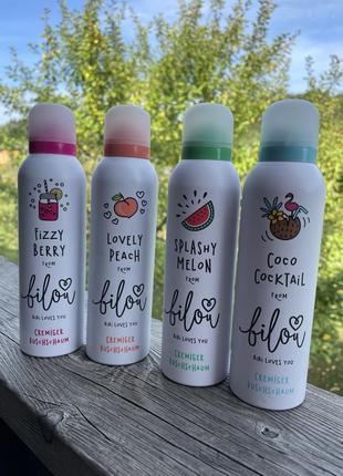 Пінка для душа bilou білау 🍒🧁