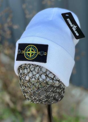 Шапка лопатка унисекс stone island