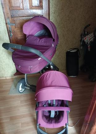 Коляска stokke 2 в 1