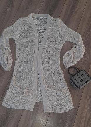 Кардиганы женские на пуговицах mango, h&m, aniston s/m/l/xl